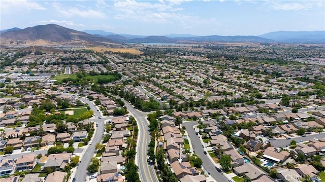 31460 Tulette Ln, Winchester, CA 92596 - aerial view of property and surrounding area with a mountainous background and nearby suburban area