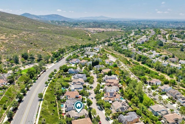 3522 Camino Cereza, Carlsbad, CA 92009 - aerial perspective of suburban area featuring mountains