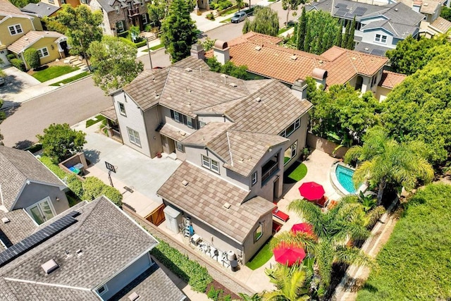 3522 Camino Cereza, Carlsbad, CA 92009 - aerial view of residential area with a pool