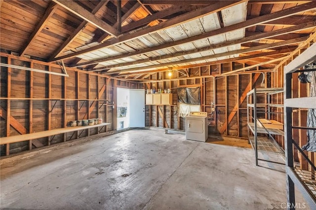 14403 S White Ave, Compton, CA 90221 - garage with washer / clothes dryer