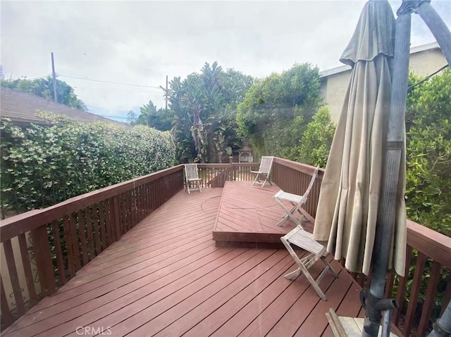 405 Waterview, Playa Del Rey, CA 90293 - view of wooden terrace