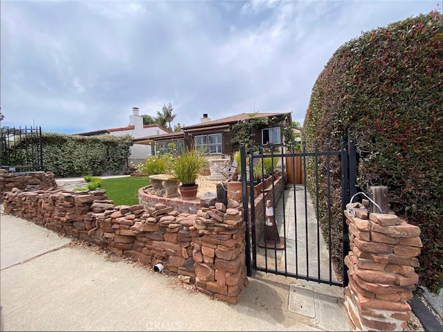 405 Waterview, Playa Del Rey, CA 90293 - view of front of property with a gate