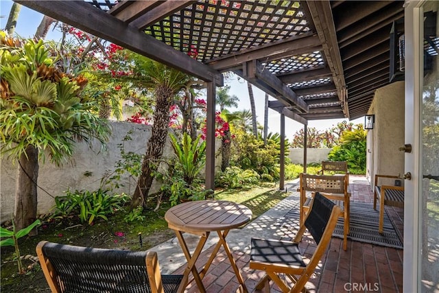 24232 Porto Nuovo, Dana Point, CA 92629 - view of patio / terrace with a pergola