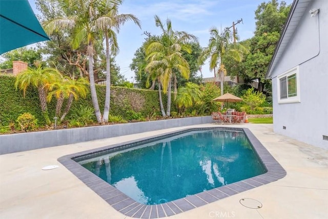 19921 Rambling Rd, Covina, CA 91724 - view of swimming pool with a patio area and outdoor dining area