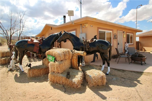 1910 Artesia Ave, Landers, CA 92285 - view of stable
