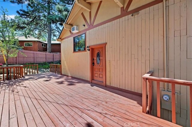 26745 Hopkins Rd, Idyllwild, CA 92549 - view of wooden terrace