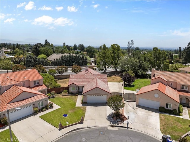 1214 Mallorca St, Upland, CA 91784 - aerial perspective of suburban area