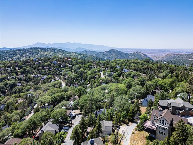 27638 St Bernard Ln, Lake Arrowhead, CA 92352 - aerial view of a mountain backdrop