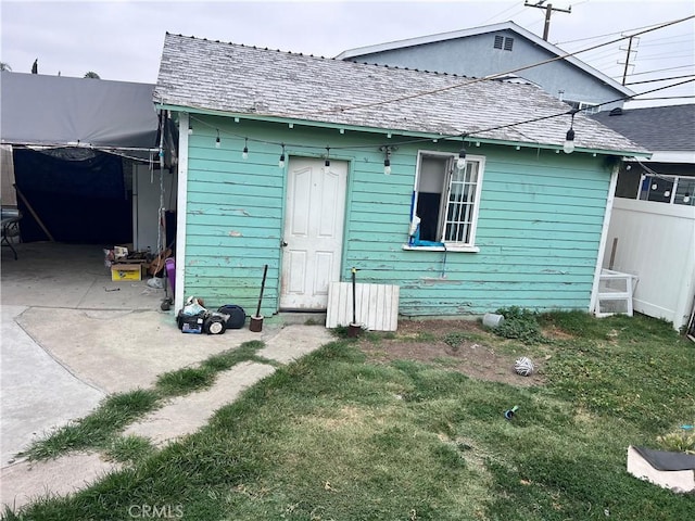 1909 E 59th St, Long Beach, CA 90805 - back of house featuring a patio