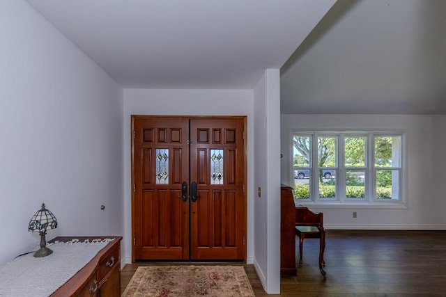 18269 Laurel View Dr, Yorba Linda, CA 92886 - foyer featuring wood finished floors and baseboards