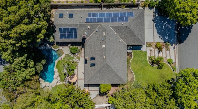 18269 Laurel View Dr, Yorba Linda, CA 92886 - view from above of property featuring a pool