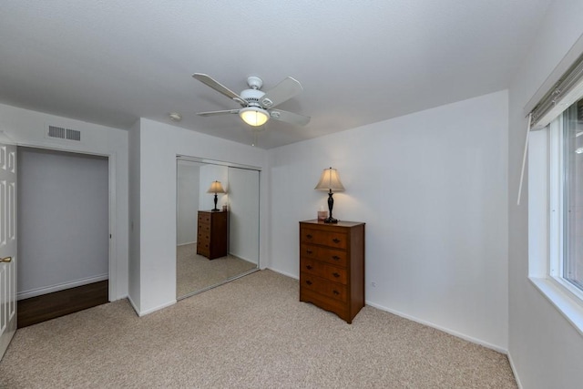 18269 Laurel View Dr, Yorba Linda, CA 92886 - bedroom featuring a closet, carpet, and a ceiling fan