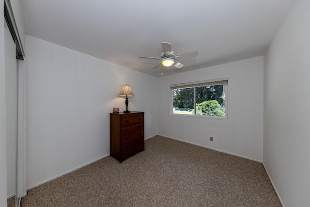 18269 Laurel View Dr, Yorba Linda, CA 92886 - unfurnished bedroom with light colored carpet and ceiling fan