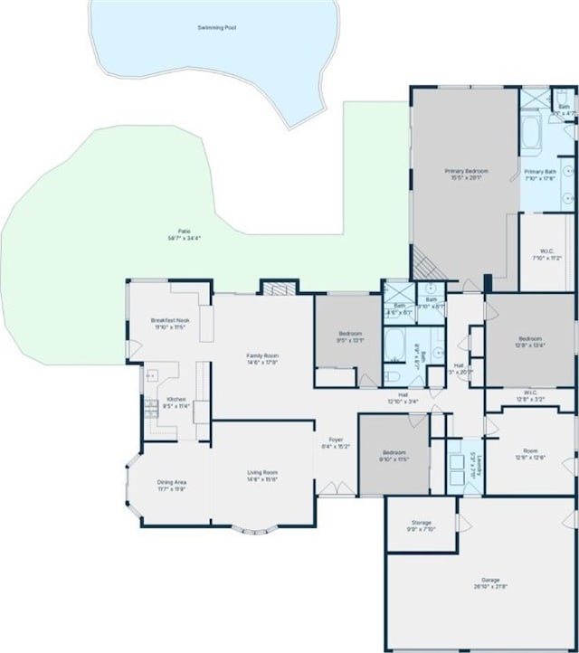 18269 Laurel View Dr, Yorba Linda, CA 92886 - view of room layout