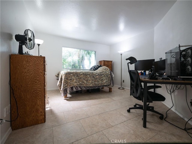 1173 Conestoga St, Corona, CA 92881 - bedroom with an office area and tile patterned flooring