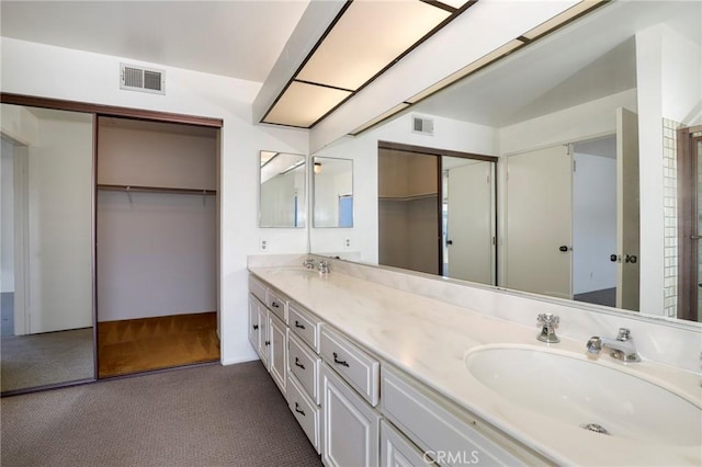 3016 Daphney Ct, Simi Valley, CA 93063 - full bathroom with double vanity and a spacious closet