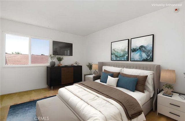 3016 Daphney Ct, Simi Valley, CA 93063 - bedroom featuring light wood finished floors and baseboards