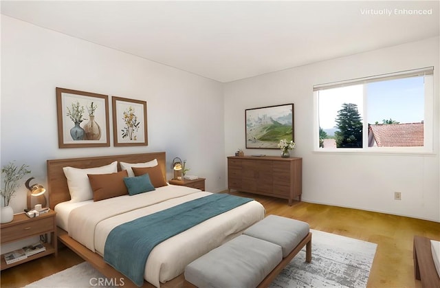 3016 Daphney Ct, Simi Valley, CA 93063 - bedroom with wood finished floors and baseboards
