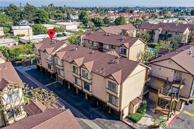 4201 W 5th St Unit 218, Santa Ana, CA 92703 - aerial perspective of suburban area