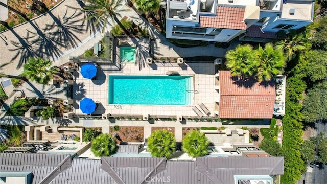 1207 Doheny Way, Dana Point, CA 92629 - drone / aerial view of a pool area