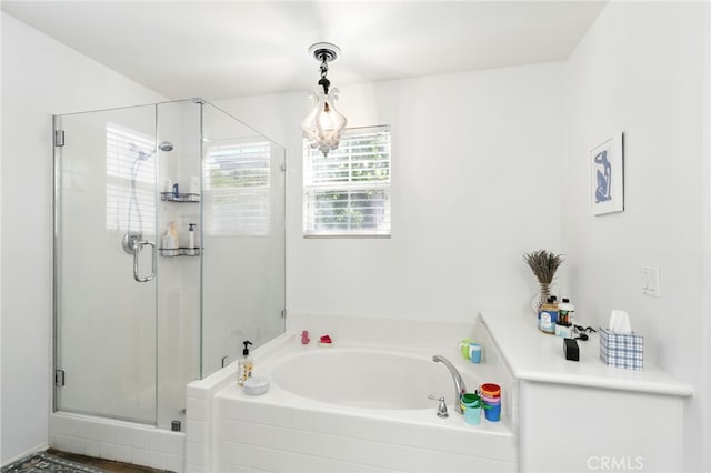 3 Bluff Cove Dr, Aliso Viejo, CA 92656 - bathroom featuring a garden tub and a stall shower