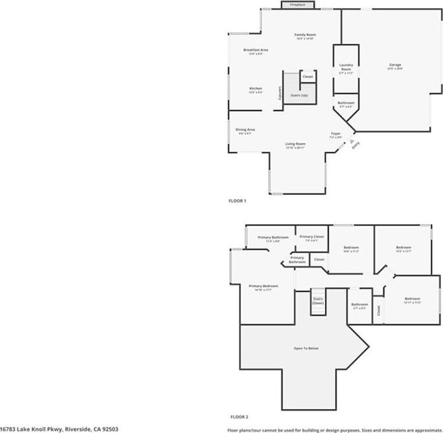16783 Lake Knl, Riverside, CA 92503 - property floor plan