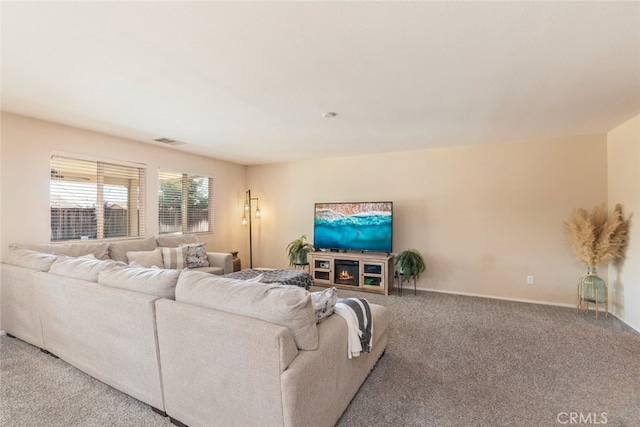 36867 Gallery Ln, Beaumont, CA 92223 - living room featuring carpet and baseboards