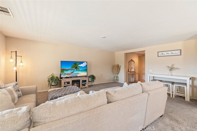 36867 Gallery Ln, Beaumont, CA 92223 - living room with light colored carpet and baseboards