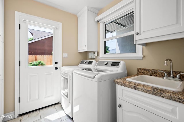 829 E Ada Ave, Glendora, CA 91741 - washroom featuring washing machine and dryer and cabinet space