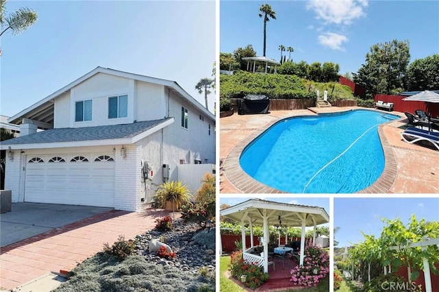 8730 Twin Trails Dr, San Diego, CA 92129 - view of a document with a collage of images