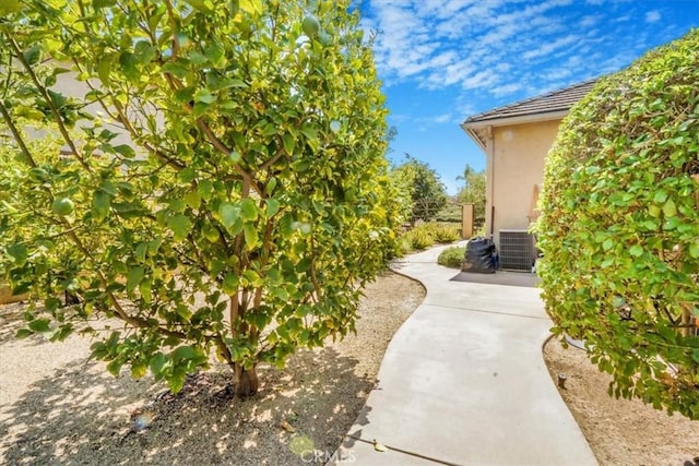 889 Highridge St, Riverside, CA 92506 - view of yard featuring cooling unit and a patio