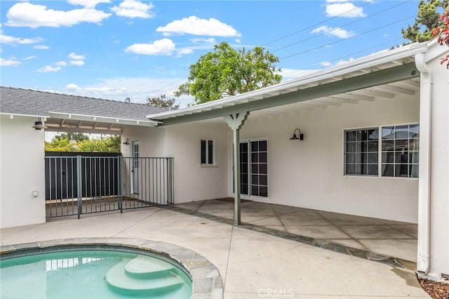 16801 Nordhoff St, Northridge, CA 91343 - view of pool featuring a patio