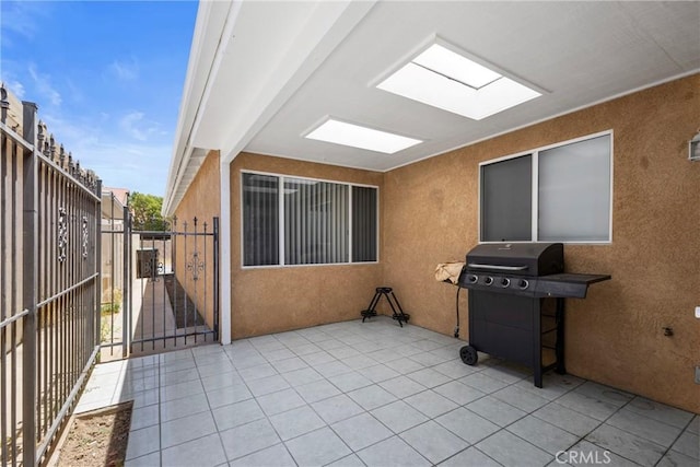 356 Myrl Pl, Hemet, CA 92545 - view of patio featuring a gate and a grill