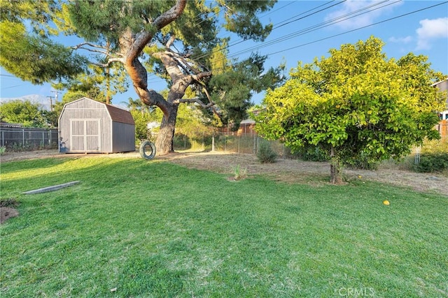 11777 Preston Ln, Yucaipa, CA 92399 - fenced backyard featuring a shed