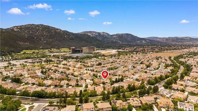 46239 Lone Pine Dr, Temecula, CA 92592 - aerial view of residential area featuring a mountainous background