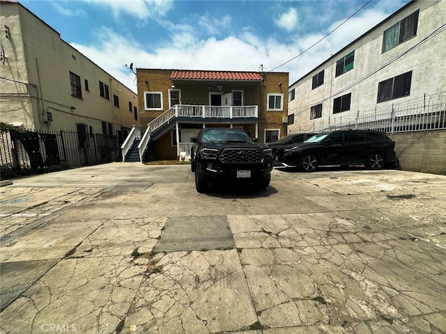 1136 Arapahoe St, Los Angeles, CA 90006 - view of parking / parking lot featuring stairway