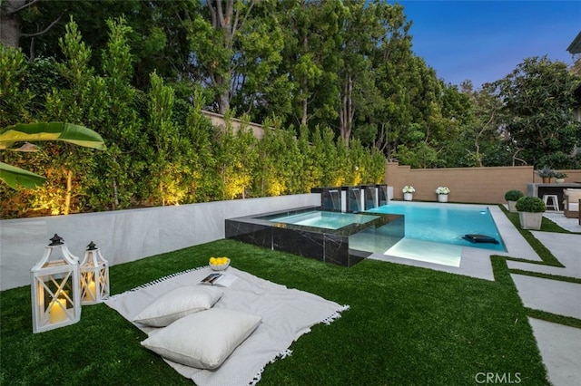 5 Modesto, Irvine, CA 92602 - view of swimming pool with a patio and a pool with connected hot tub