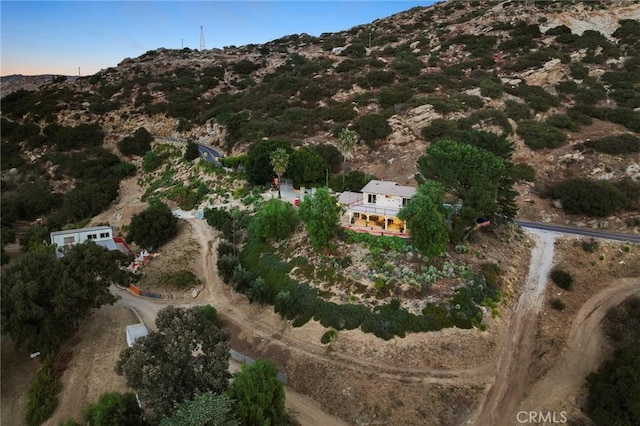 801 Box Canyon Rd, Canoga Park, CA 91304 - aerial view of property's location with a mountain backdrop