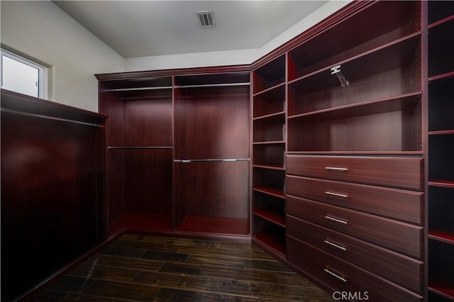 2122 Meteora Way, Rowland Heights, CA 91748 - walk in closet featuring dark wood-style floors