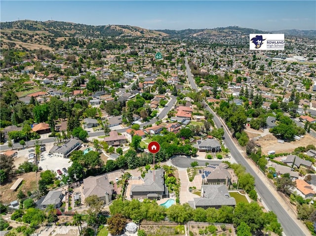 2122 Meteora Way, Rowland Heights, CA 91748 - view of property location featuring nearby suburban area and mountains