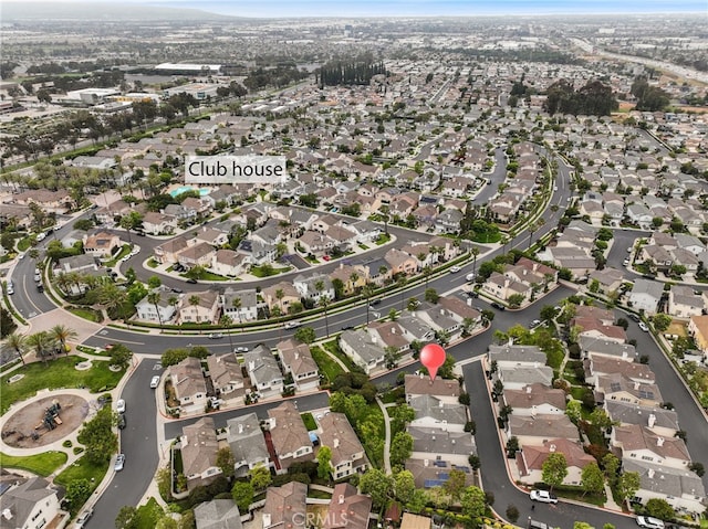 1263 Date Palm Dr, Carson, CA 90746 - aerial overview of property's location with nearby suburban area