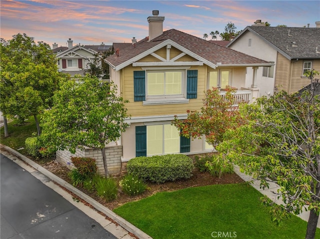 1263 Date Palm Dr, Carson, CA 90746 - view of front of property with a shingled roof