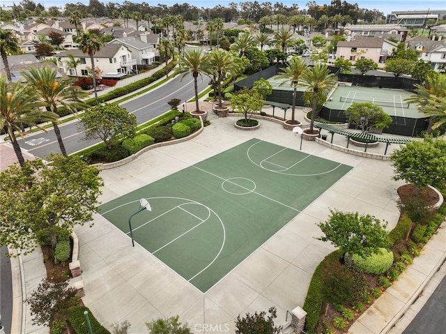 1263 Date Palm Dr, Carson, CA 90746 - view of basketball court with a residential view and community basketball court
