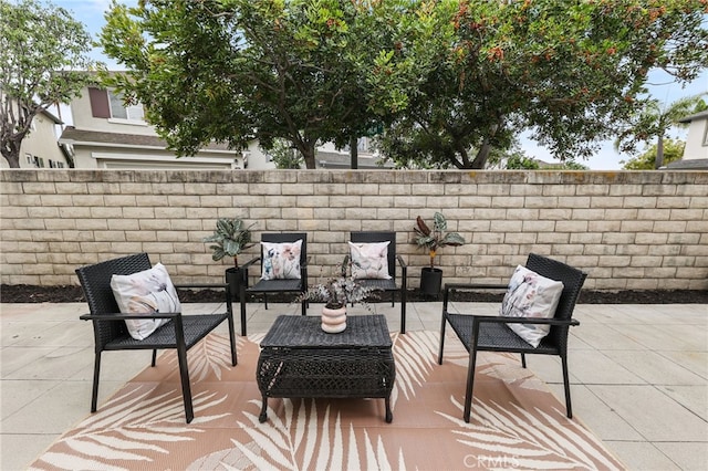1263 Date Palm Dr, Carson, CA 90746 - view of patio with outdoor lounge area
