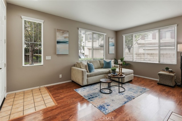 1263 Date Palm Dr, Carson, CA 90746 - living room with wood finished floors and baseboards