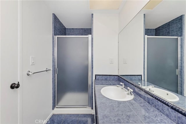 7879 Camino Predera, Rancho Cucamonga, CA 91730 - full bath with a stall shower and vanity