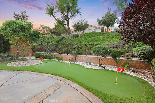 3612 Skylark Way, Brea, CA 92823 - fenced backyard with a putting green