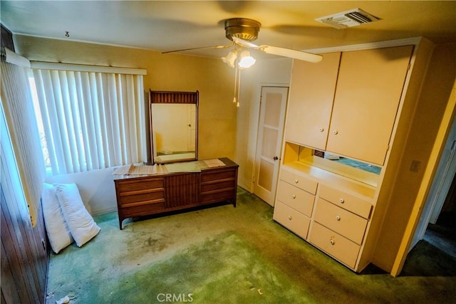 317 N 19th St, Montebello, CA 90640 - carpeted bedroom featuring multiple windows and a ceiling fan