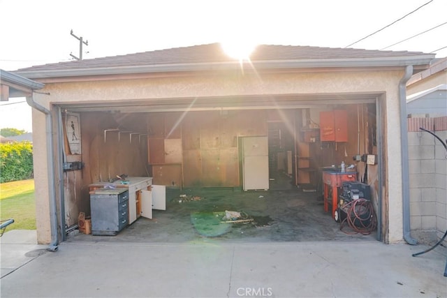 317 N 19th St, Montebello, CA 90640 - view of garage