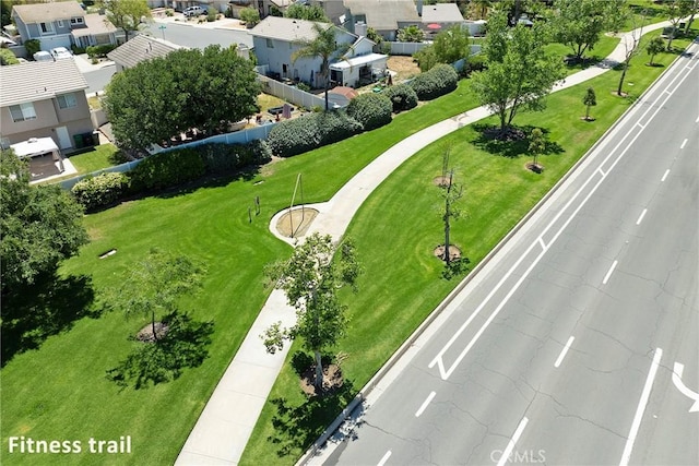 13365 Cloudburst Dr, Corona, CA 92883 - aerial view of residential area with a recreational park